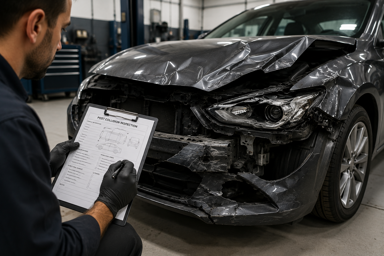 Auto-Tek post-collision inspection hero image